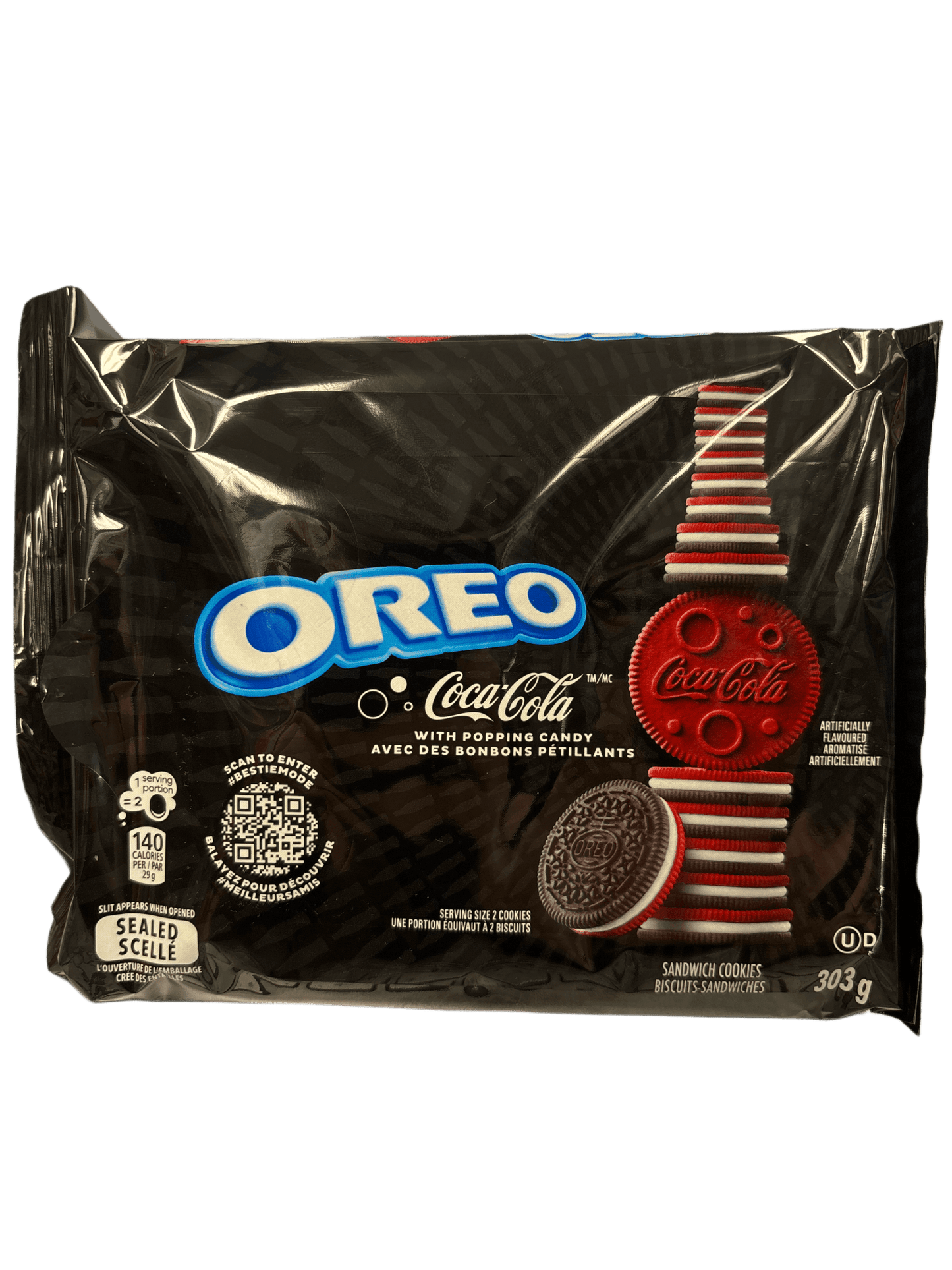Oreo Coca Cola With Popping Candy 303G - Jack Righteous