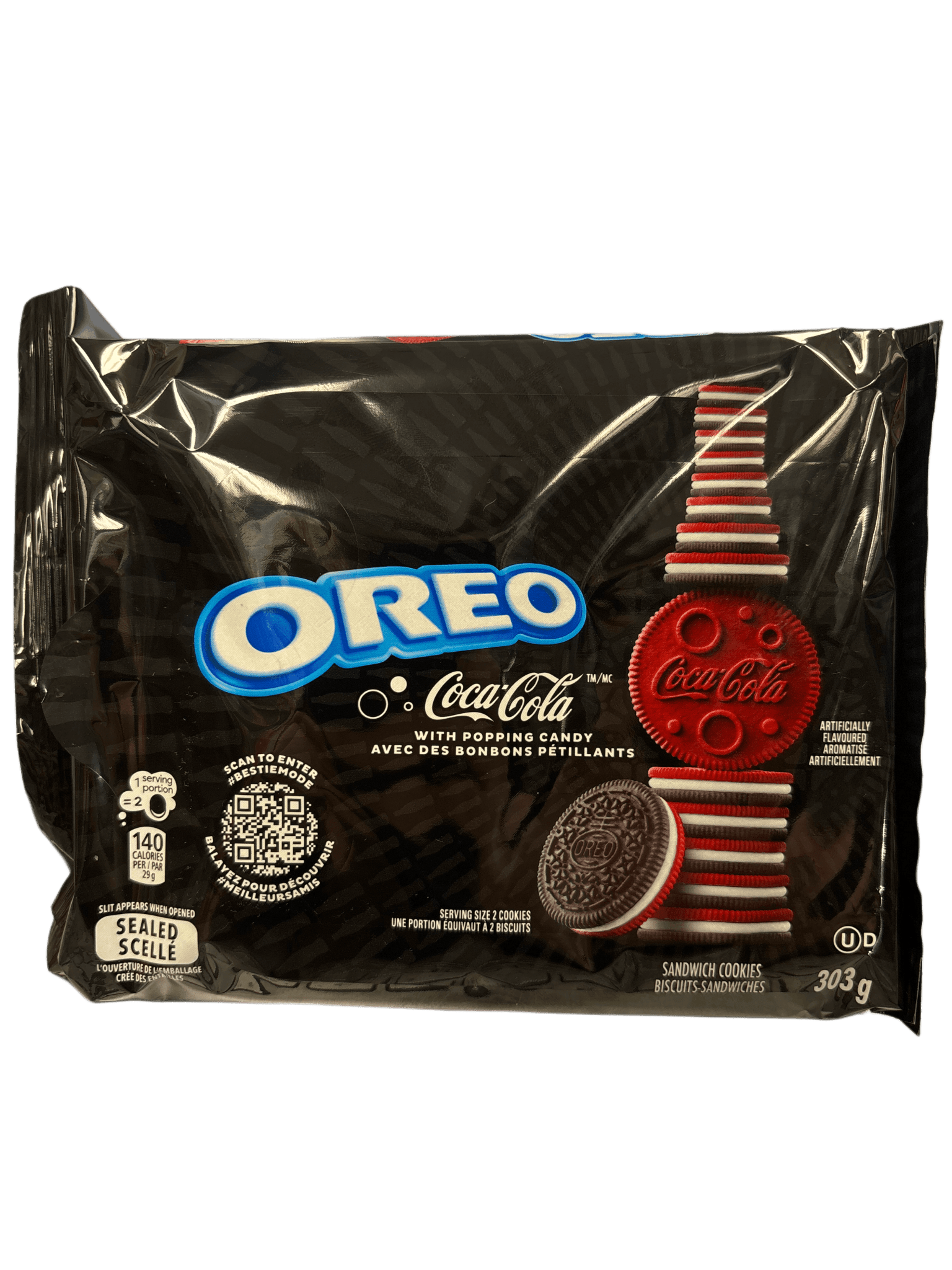 Oreo Coca Cola With Popping Candy 303G - Jack Righteous