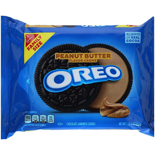 Oreo Peanut Butter Family Size - 482G