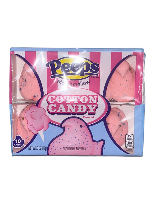 Peeps Marshmallow Easter Cotton Candy - 10CT