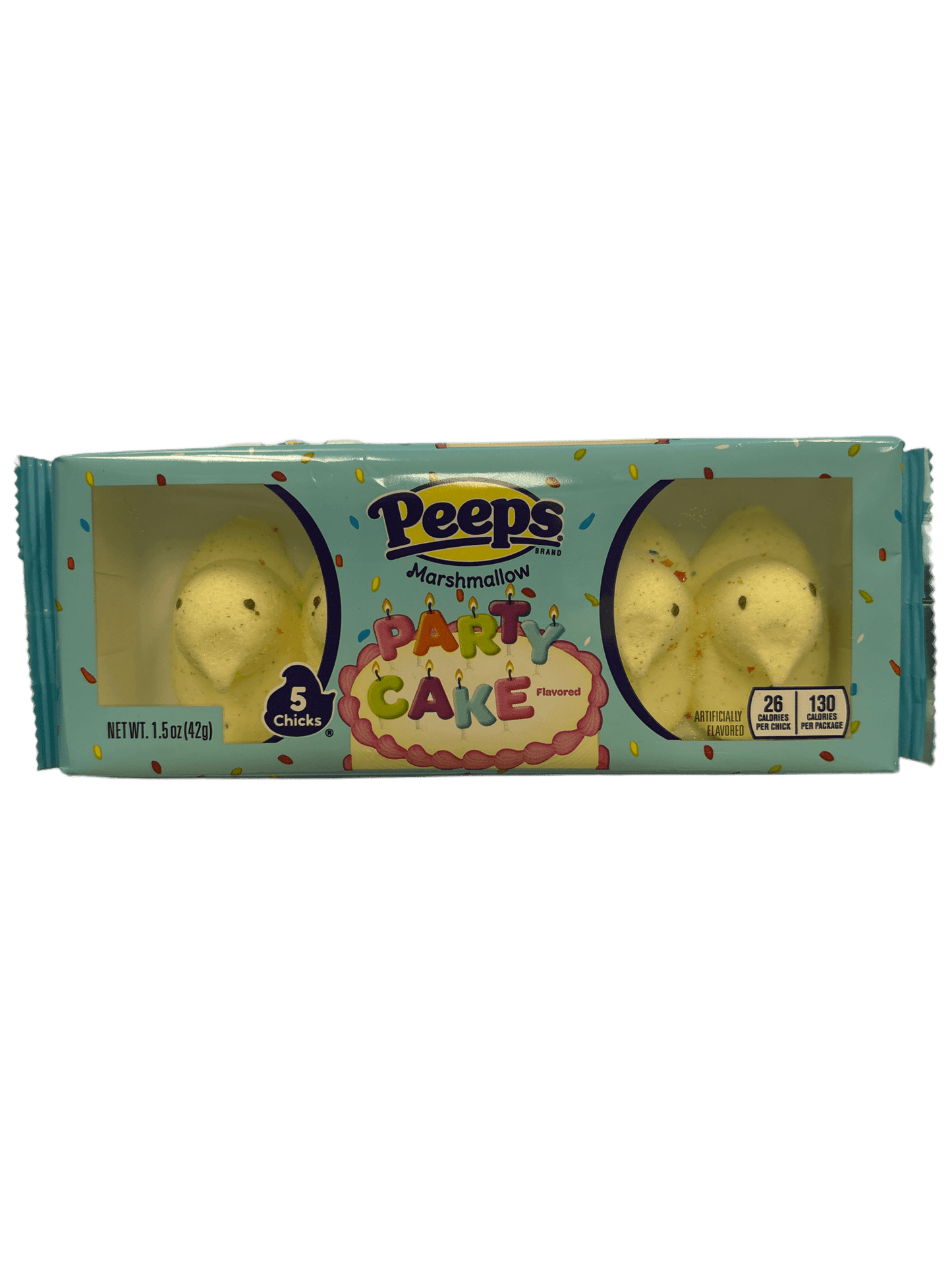 Peeps Marshmallow Party Cake Chicks Easter 5 PK - Jack Righteous