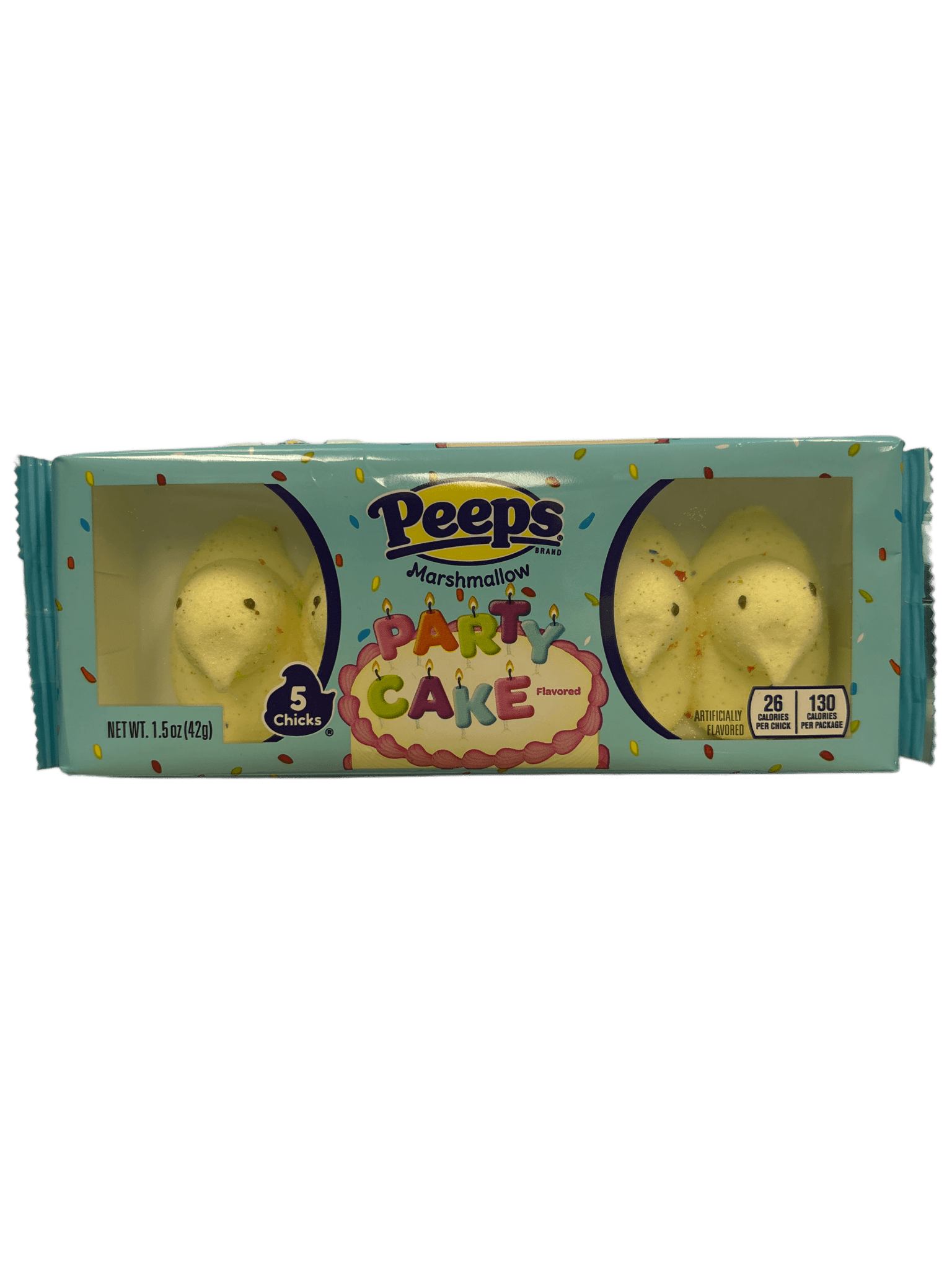 Peeps Marshmallow Party Cake Chicks Easter 5 PK - Jack Righteous