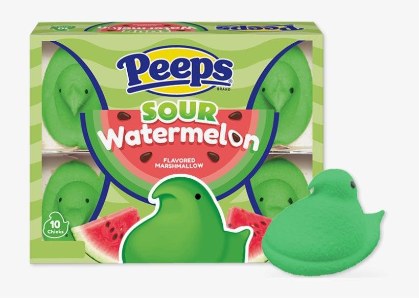 Peeps Marshmallow Sour Watermelon Chicks 5 PK