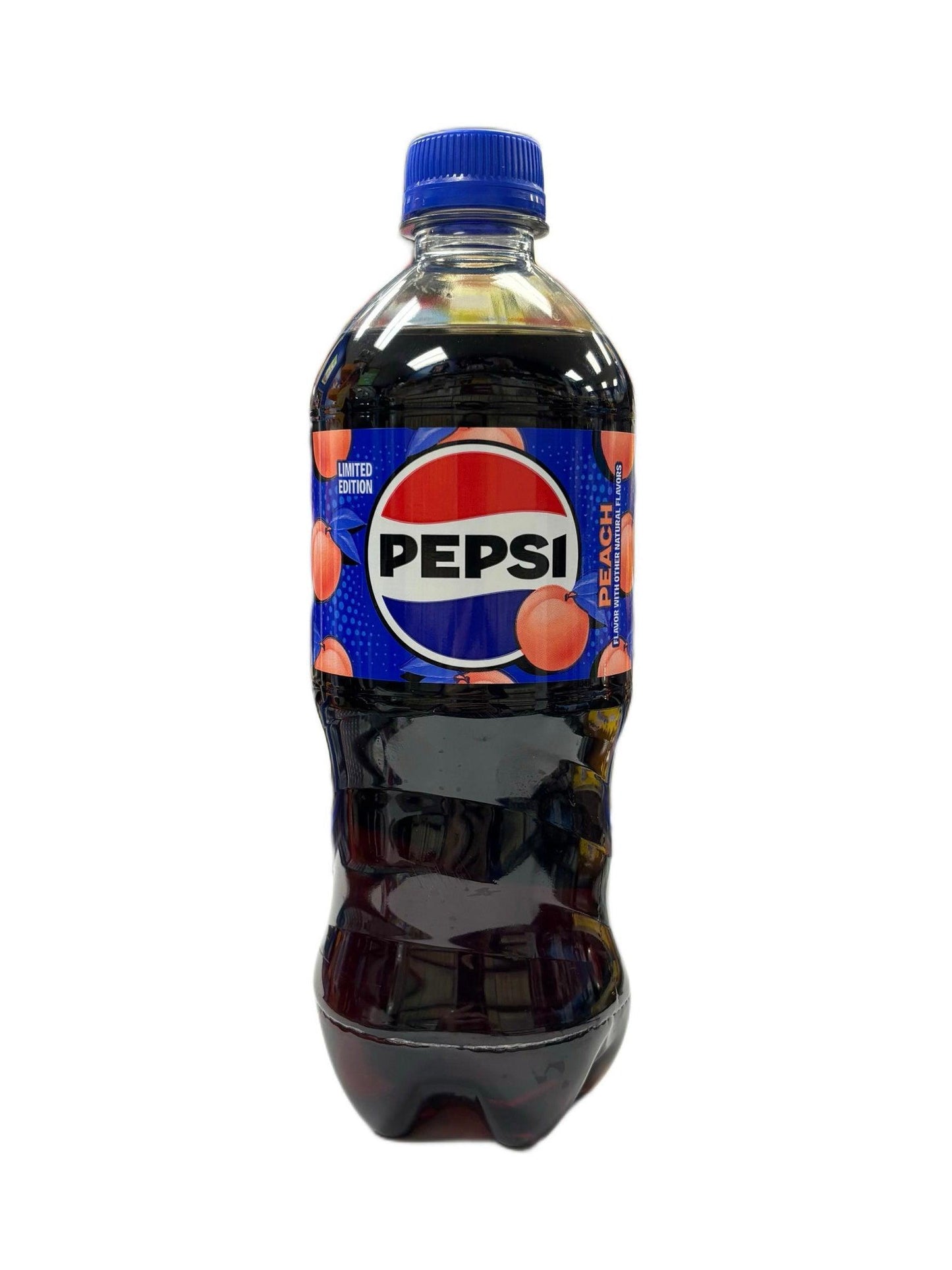 Pepsi Peach Bottle 591 ML