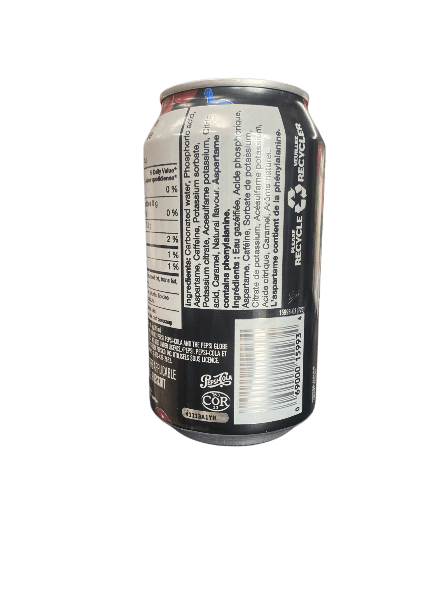 Pepsi Zero Sugar Cherry 355ML - Jack Righteous