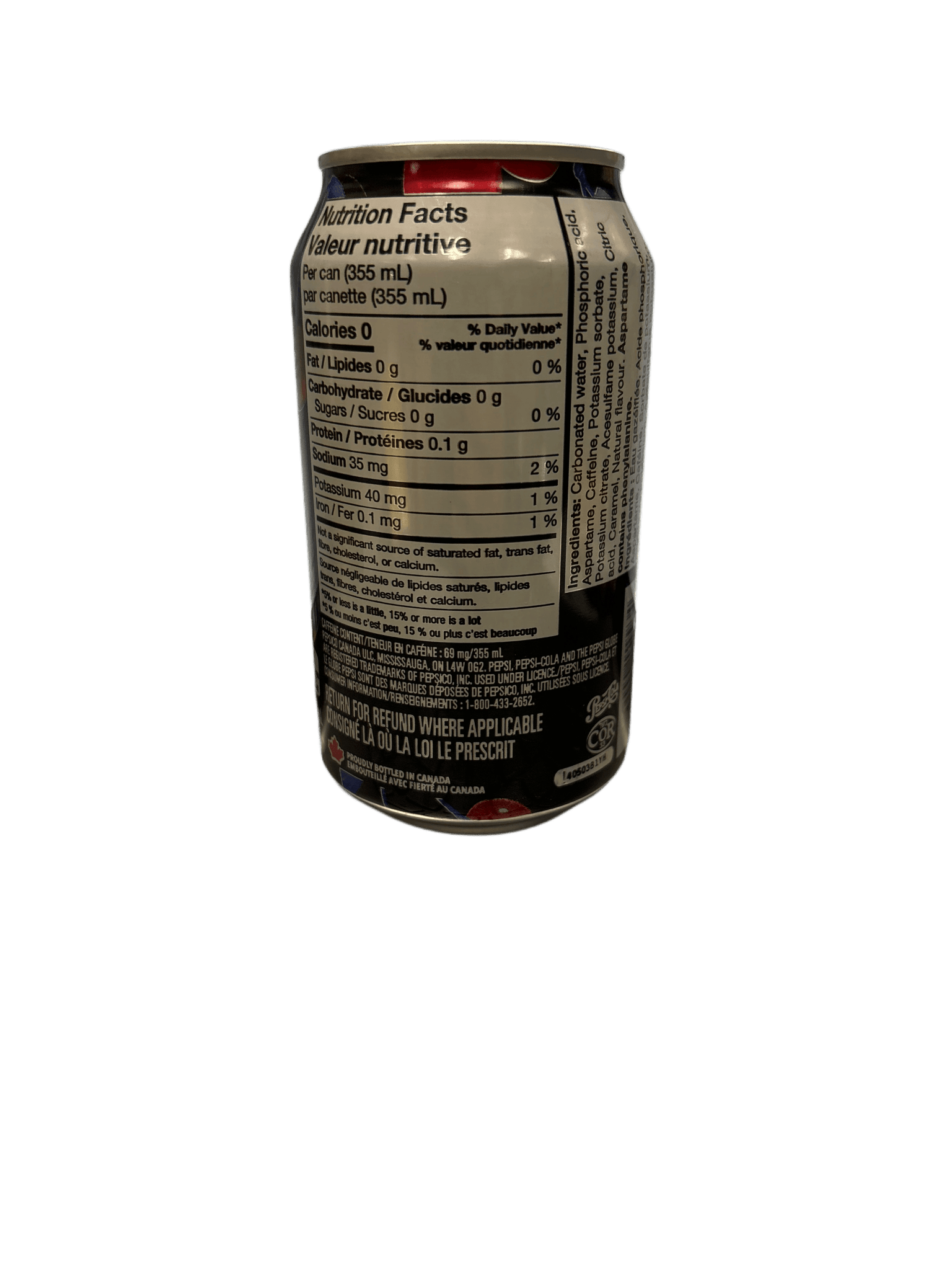 Pepsi Zero Sugar Cherry 355ML - Jack Righteous