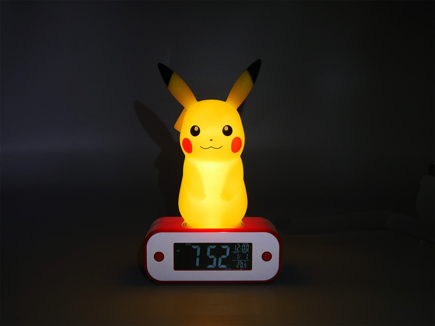 Pikachu Light - Up Alarm Clock Pokémon - Jack Righteous