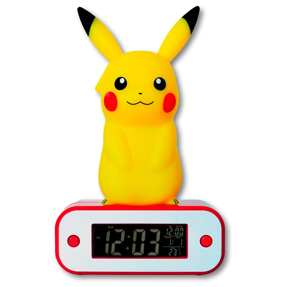 Pikachu Light - Up Alarm Clock Pokémon - Jack Righteous