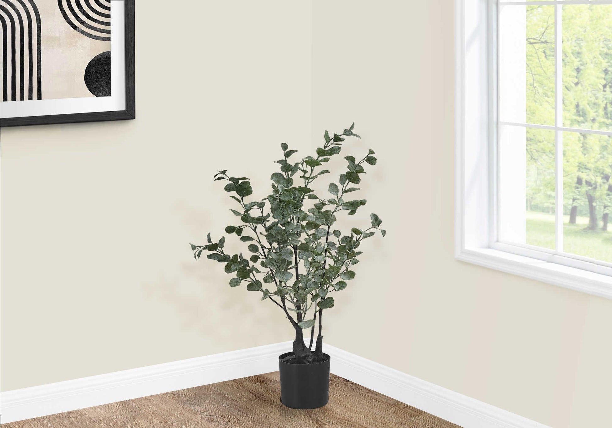 Plante artificielle - eucalyptus intérieur pot 5", 35"H - Monarch (I 9562) - Jack Righteous