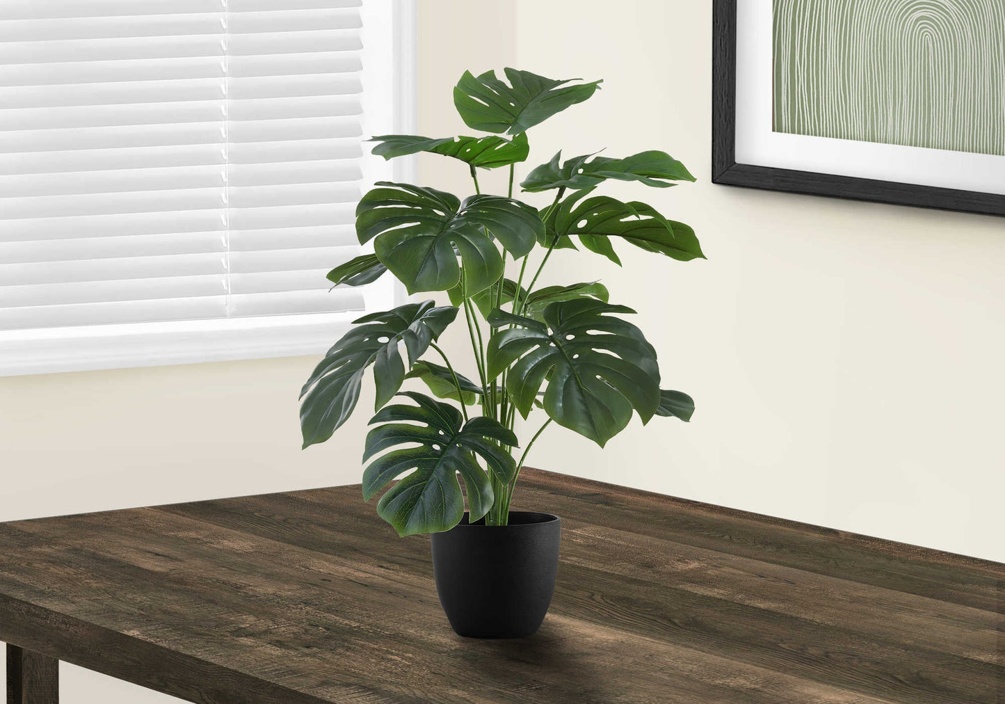 Plante artificielle - Monstera Intérieur Pot 5'', 24''H - Monarch (I 9576) - Jack Righteous