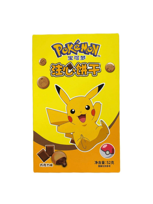 Pokemon Chocolate Filled Cookies 52g