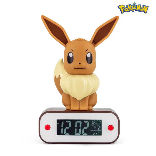 Pokémon Eevee Light - up 3D Figure Alarm Clock - Jack Righteous