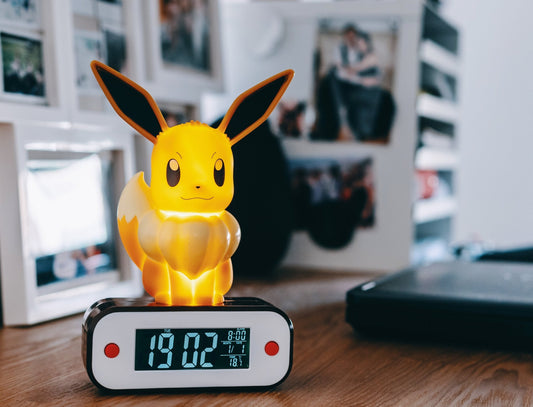 Pokémon Eevee Light - up 3D Figure Alarm Clock - Jack Righteous
