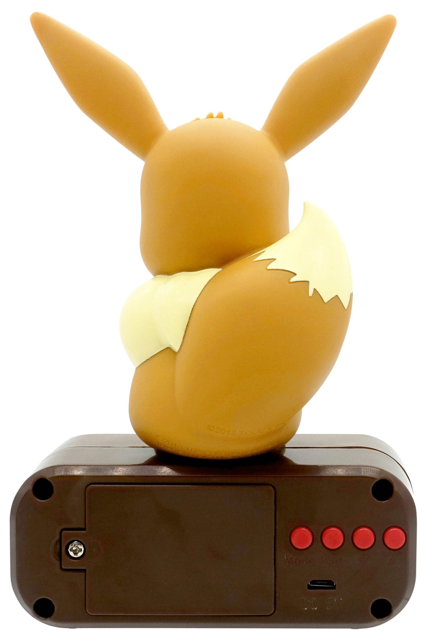 Pokémon Eevee Light - up 3D Figure Alarm Clock - Jack Righteous
