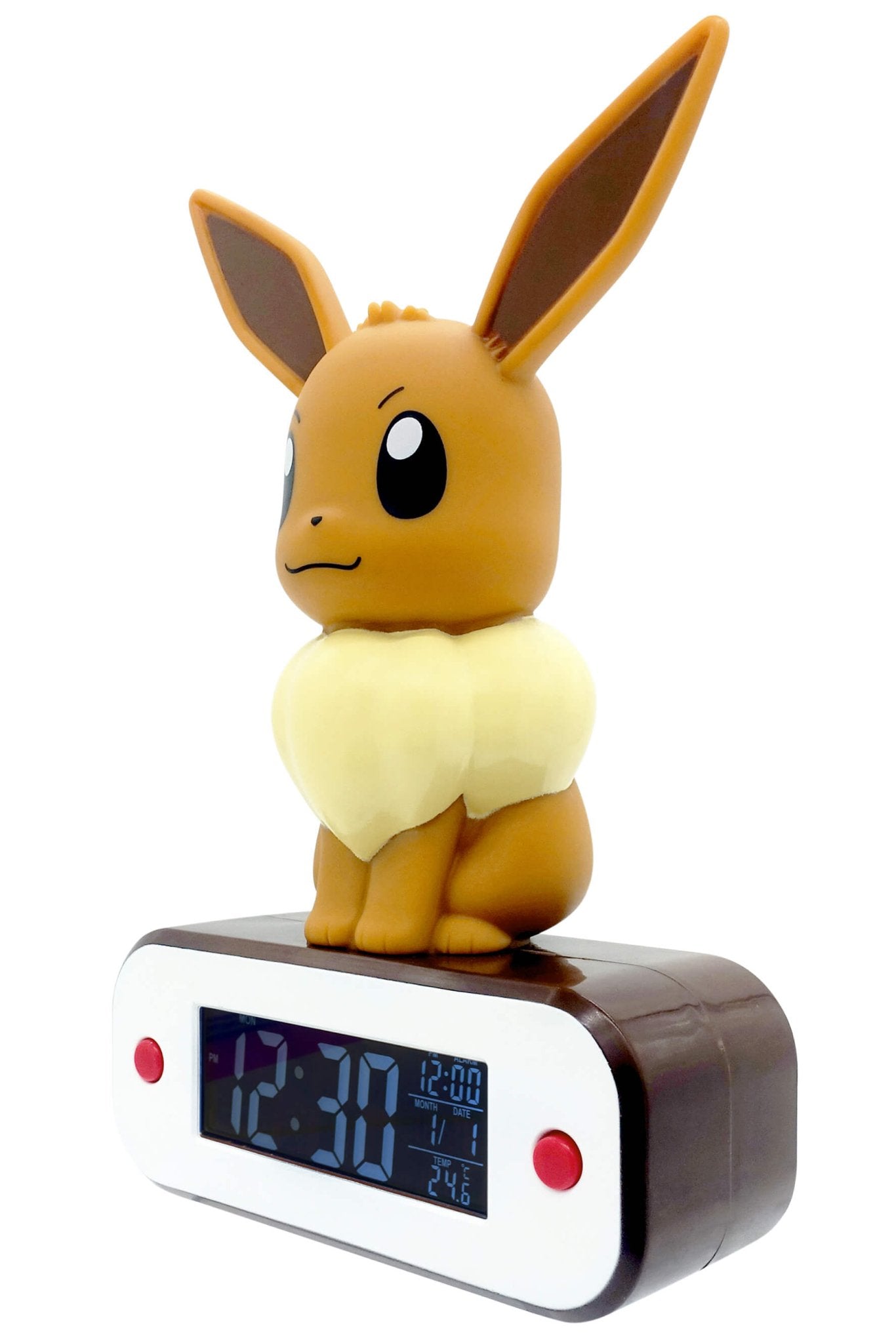 Pokémon Eevee Light - up 3D Figure Alarm Clock - Jack Righteous