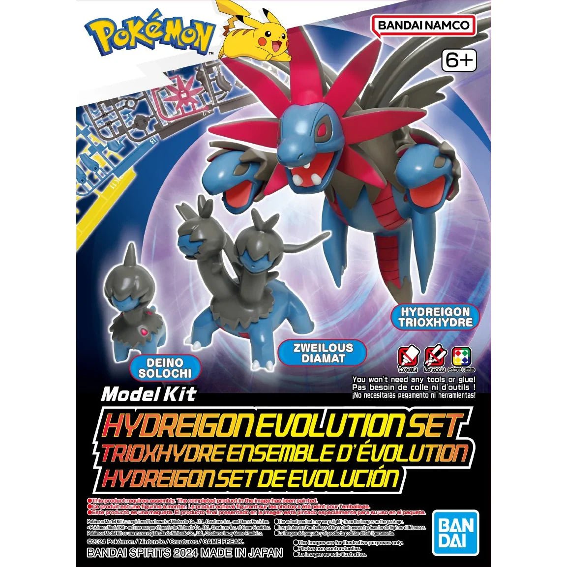 Pokémon Model Kit Hydreigon Evolution Set - Jack Righteous