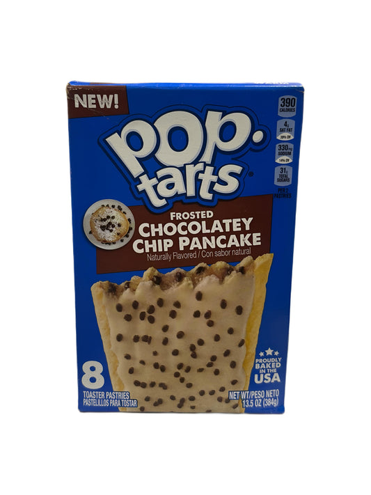 Pop Tarts - Frosted Chocolatey Chip Pancake 8 Pack