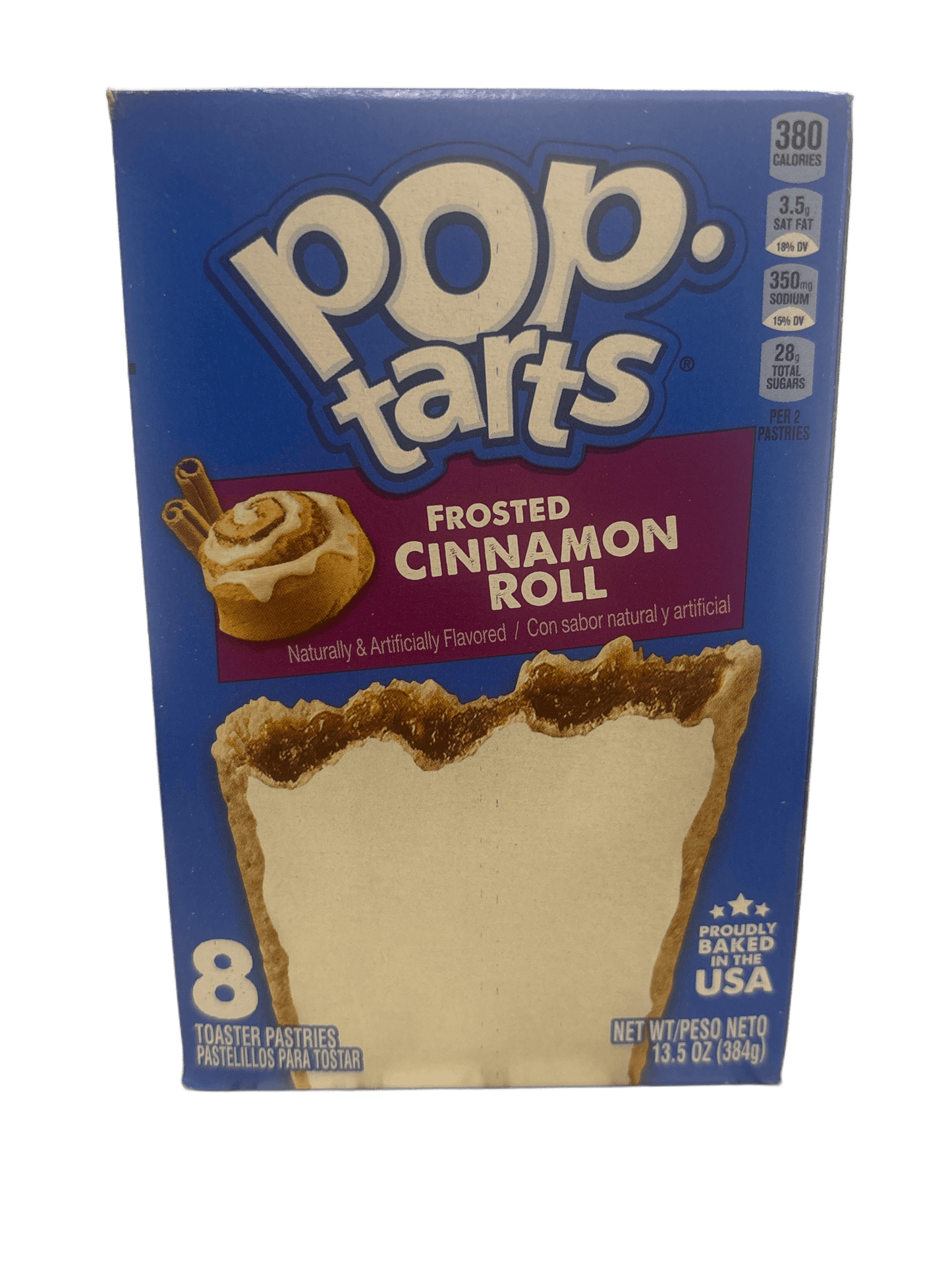 Pop Tarts Frosted Cinnamon Roll 13.5OZ - 8 Pack - U.S Edition - Jack Righteous