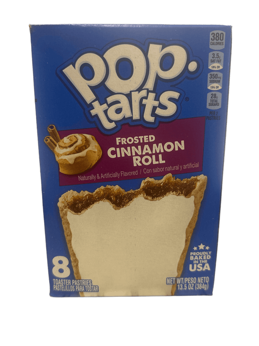 Pop Tarts Frosted Cinnamon Roll 13.5OZ - 8 Pack - U.S Edition - Jack Righteous