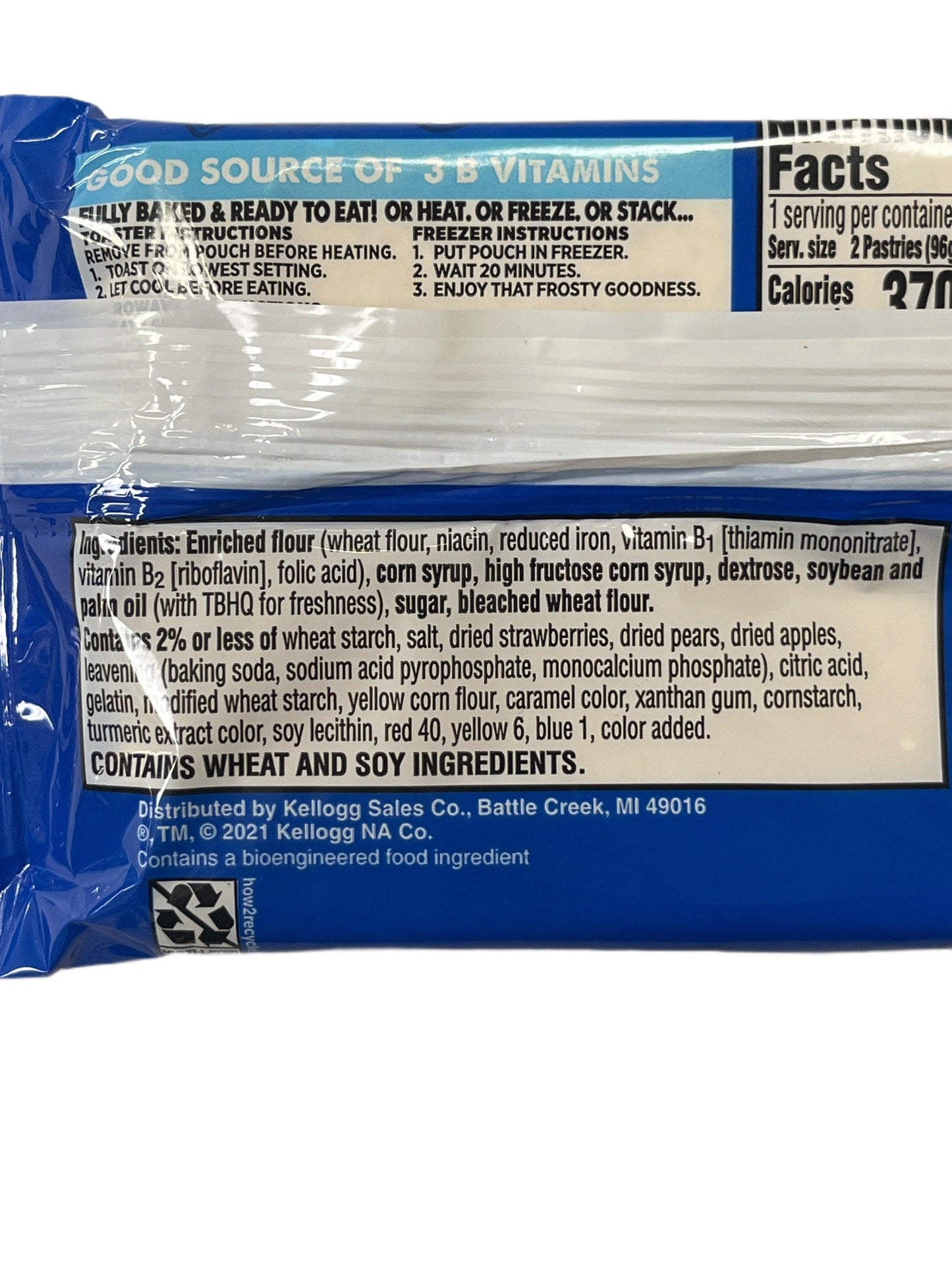 Pop Tarts Frosted Strawberry - 2 Pack - U.S Edition