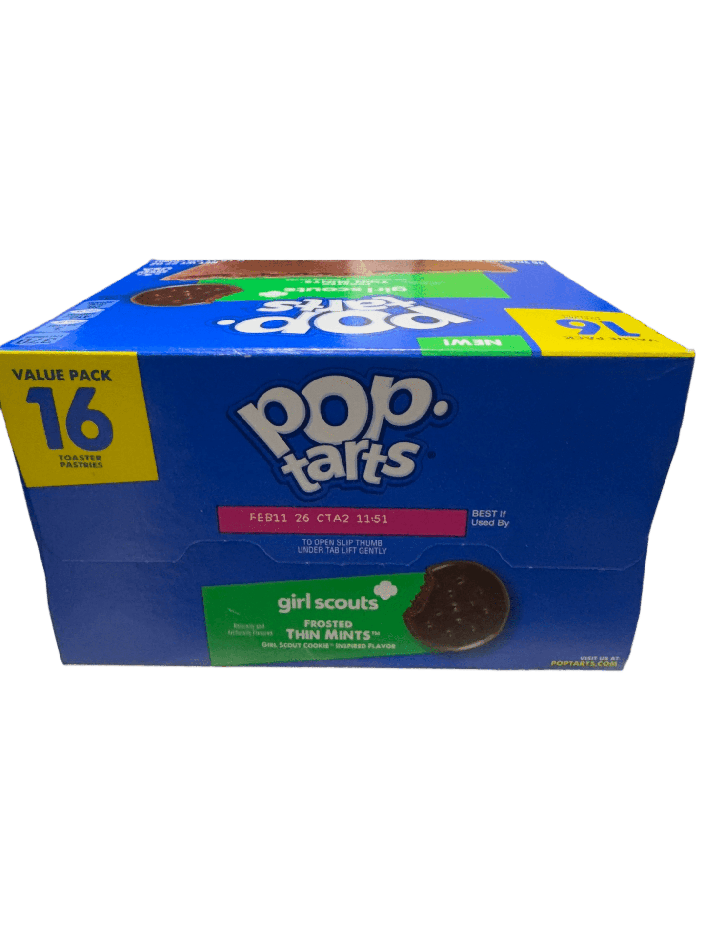 Pop Tarts Girl Scouts Frosted Thin MInts Flavour 27OZ - U.S.A Edition - Jack Righteous