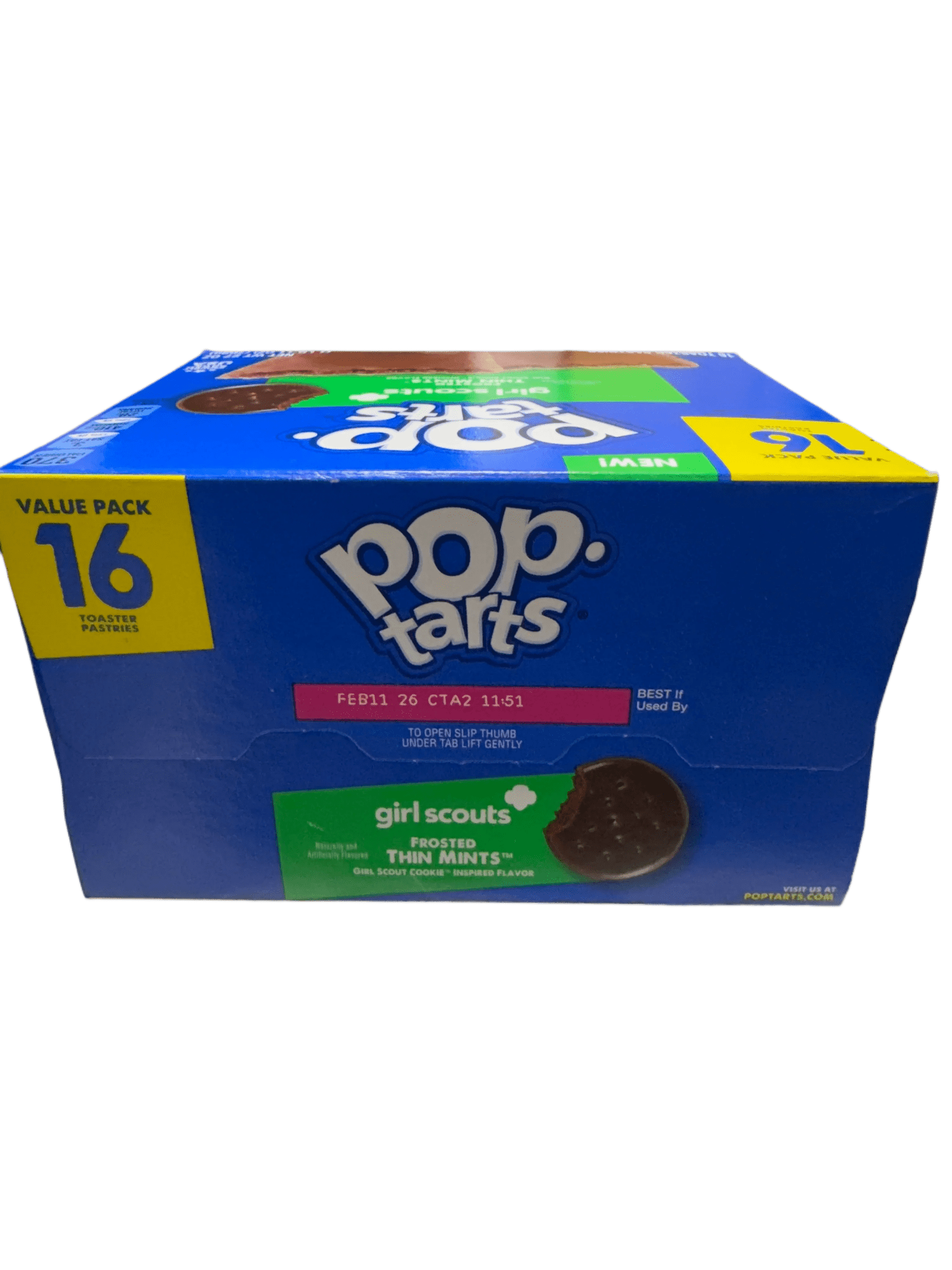 Pop Tarts Girl Scouts Frosted Thin MInts Flavour 27OZ - U.S.A Edition - Jack Righteous