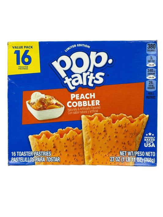 Pop Tarts - Peach Cobbler 16 Pack