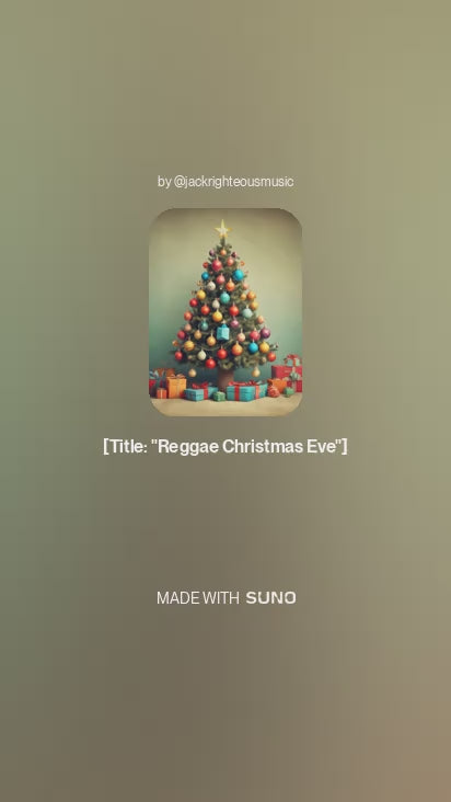 Descarga digital de "Twas The Night Before Christmas" - Reggae Remix