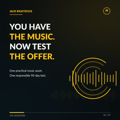 Master the Money — 90-Day AI Music Monetization Readiness Sprint