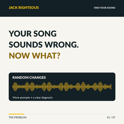 AI Prompt Sound Engineering | Diagnosis & Repair Workbook