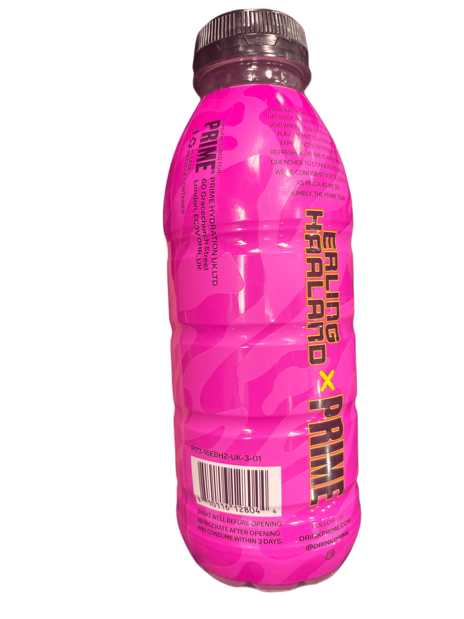 Prime Hydration Erling Haaland V2 Drink 500ML - U.K Edition - Jack Righteous