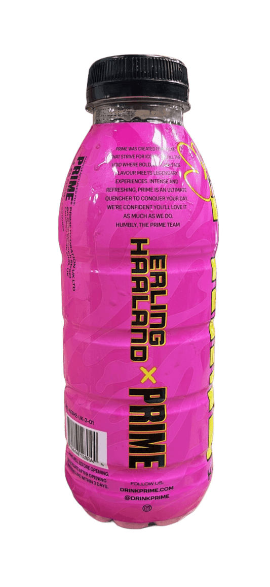 Prime Hydration Erling Haaland V2 Drink 500ML - U.K Edition - Jack Righteous