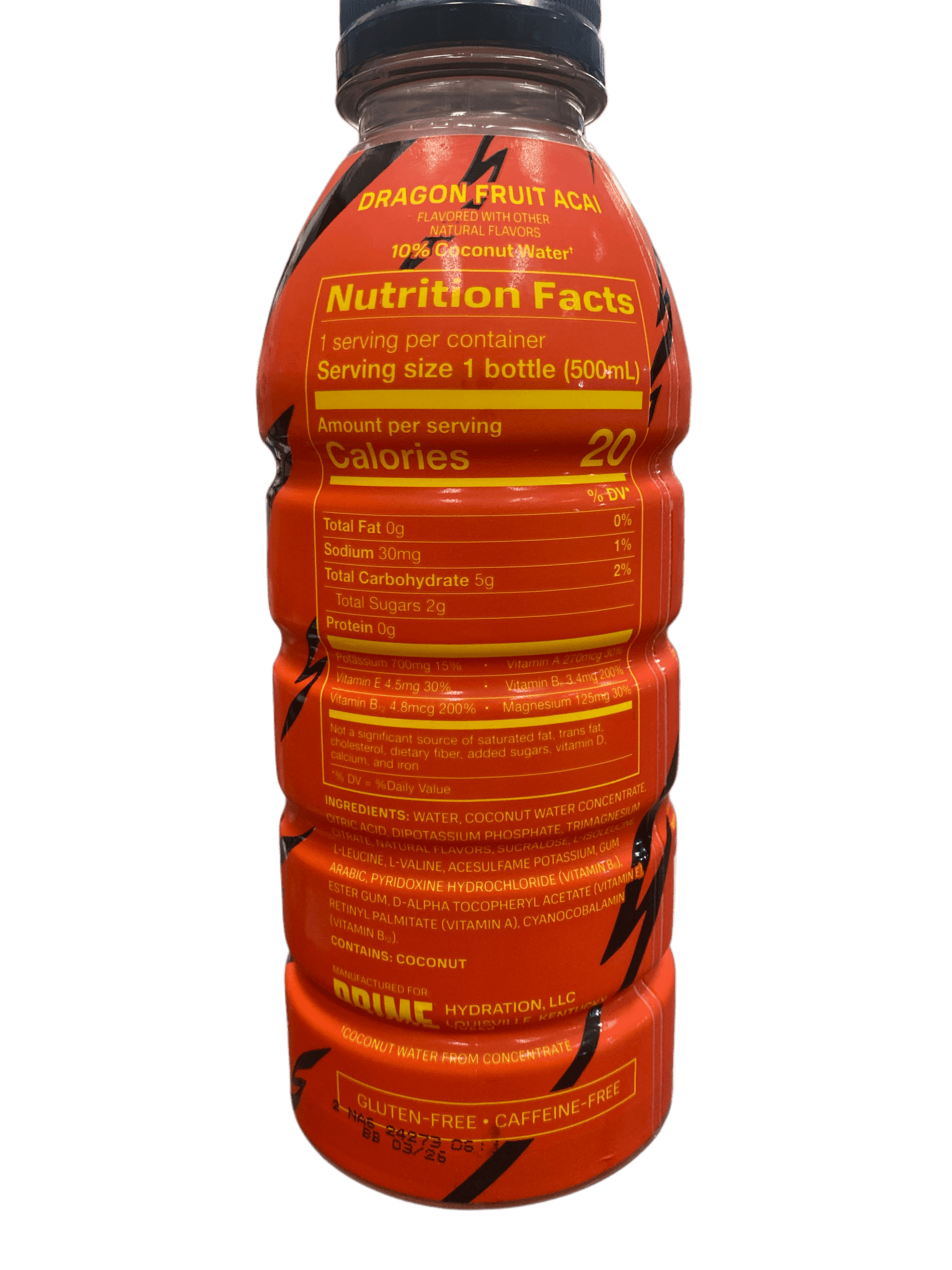 Prime Hydration ISHOWSPEED Drink 500ML Limited Edition - U.S Edition - Jack Righteous