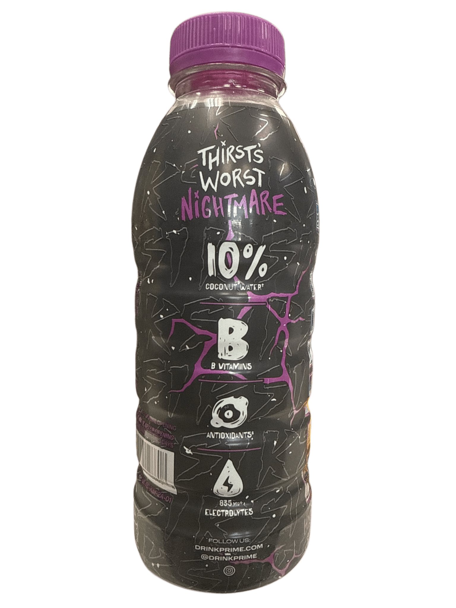 Prime Hydration KSI The Nightmare Drink 500ML - U.S Edition - Jack Righteous