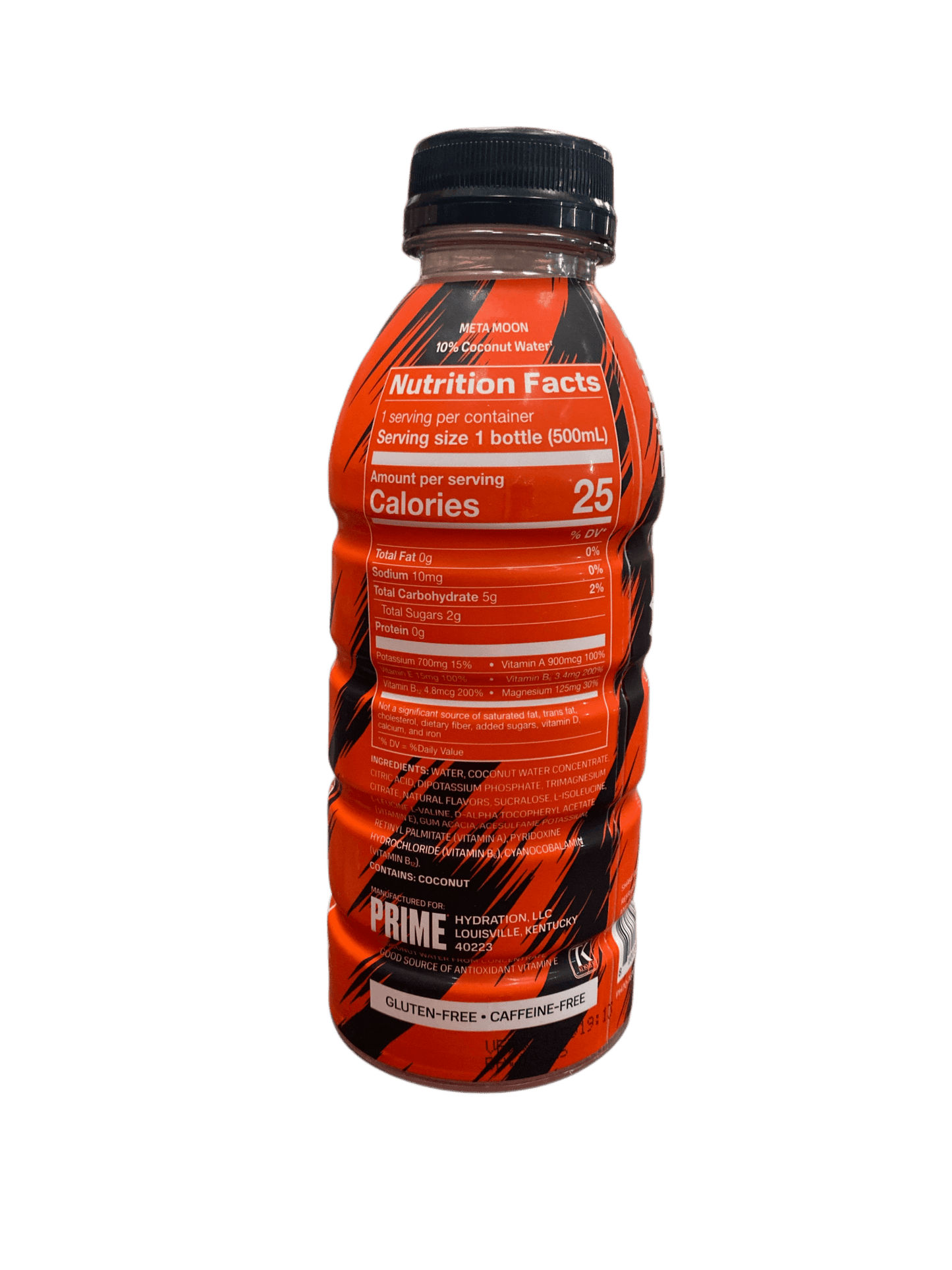 Prime Hydration WWE Black & Red Drink - U.S Edition - Jack Righteous