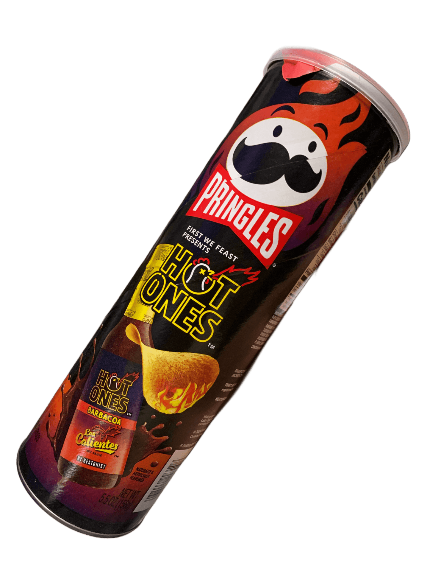 Pringles Hot Ones Barbacoa Flavour 156G - U.S Edition - Jack Righteous