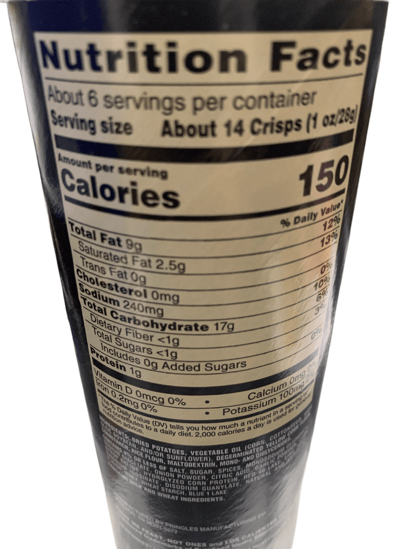 Pringles Hot Ones Barbacoa Flavour 156G - U.S Edition - Jack Righteous