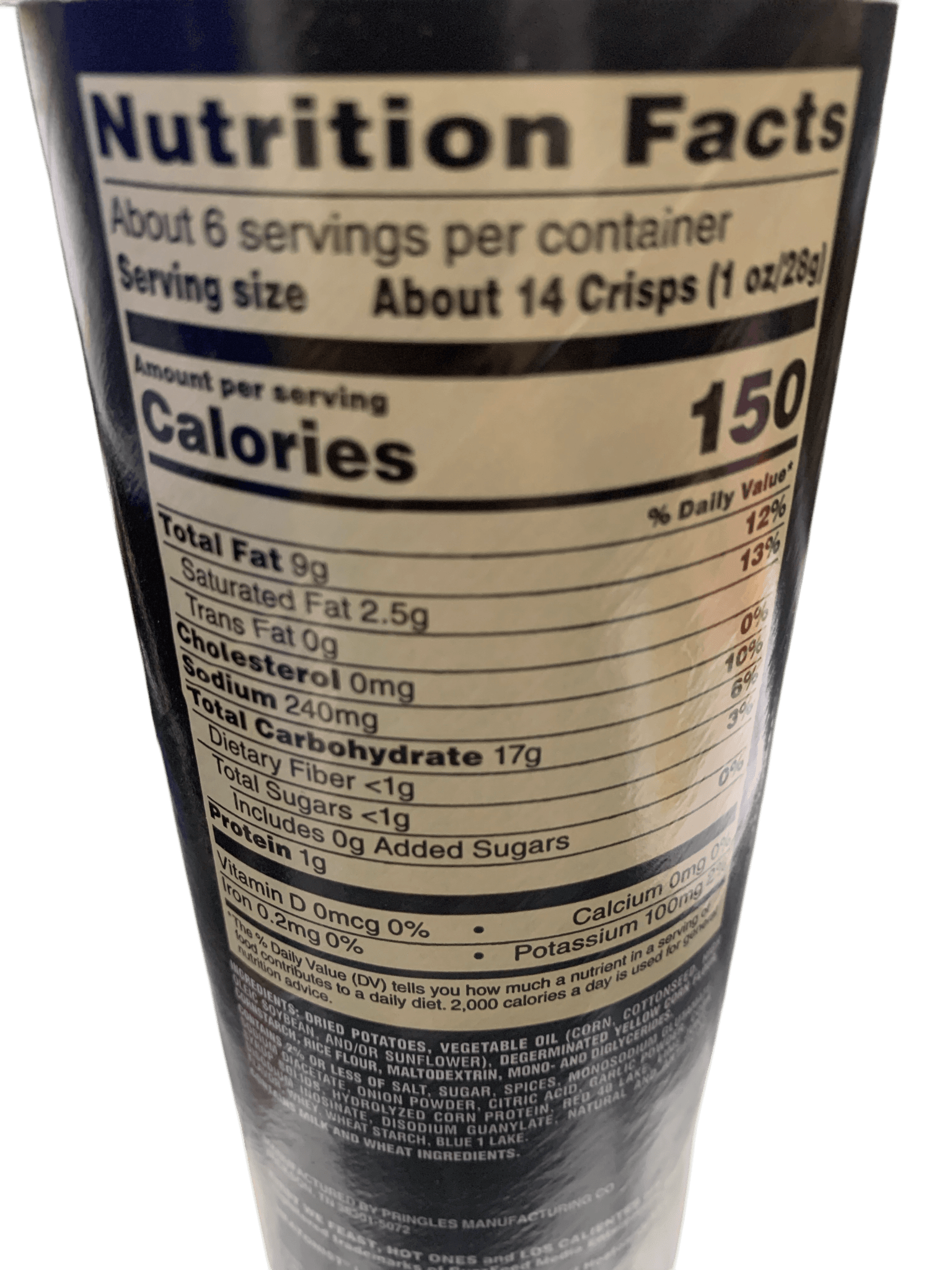 Pringles Hot Ones Barbacoa Flavour 156G - U.S Edition - Jack Righteous