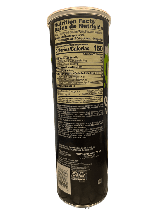 Pringles Scorchin' Hot Chili & Lime Chips 5.5OZ - Jack Righteous