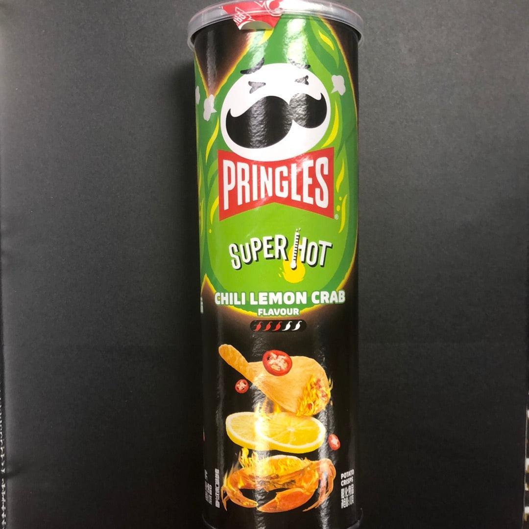 Pringles Super Hot Chili Lemon Crab Chinese Edition