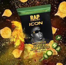 Rap Snacks Icon Notorious Honey Jalapeno Chips