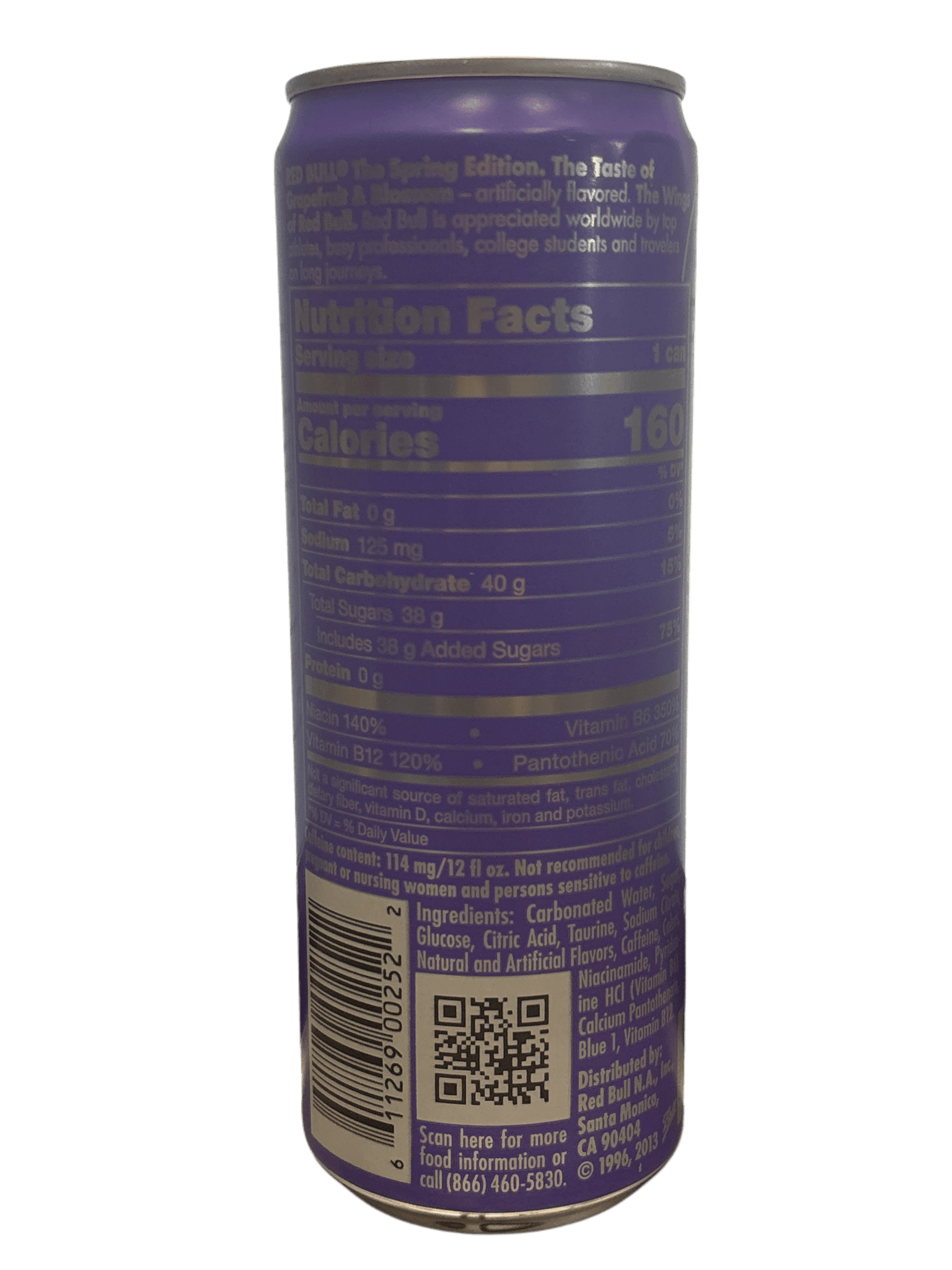 Red Bull Grapefruit & Blossom Energy Drink 355ML - California Edition - Jack Righteous