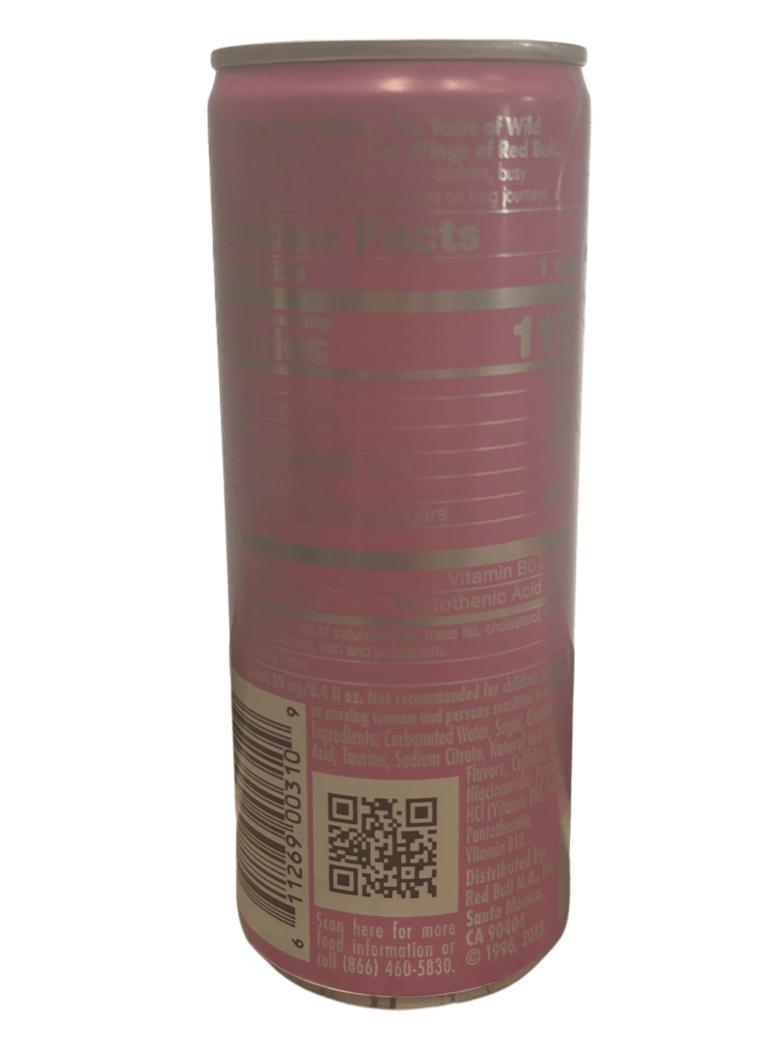 Red Bull Wild Berries Energy Drink 250ML - U.S Edition - Jack Righteous