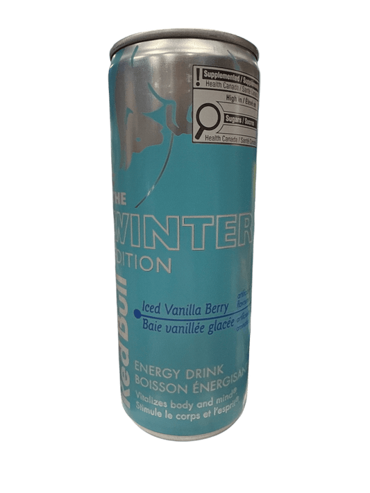 Red Bull Winter Edition Iced Vanilla Berry 250ML - Canadian Edition - Jack Righteous