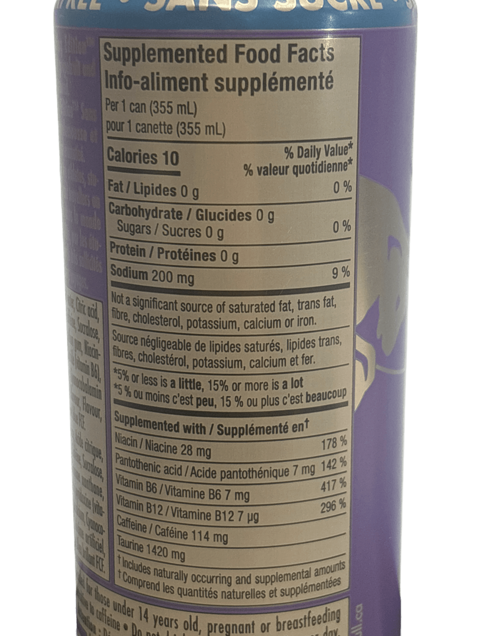 Red Bull Zero Sugar Grapefruit & Blossom Energy Drink 355ML - Canadian Edition - Jack Righteous