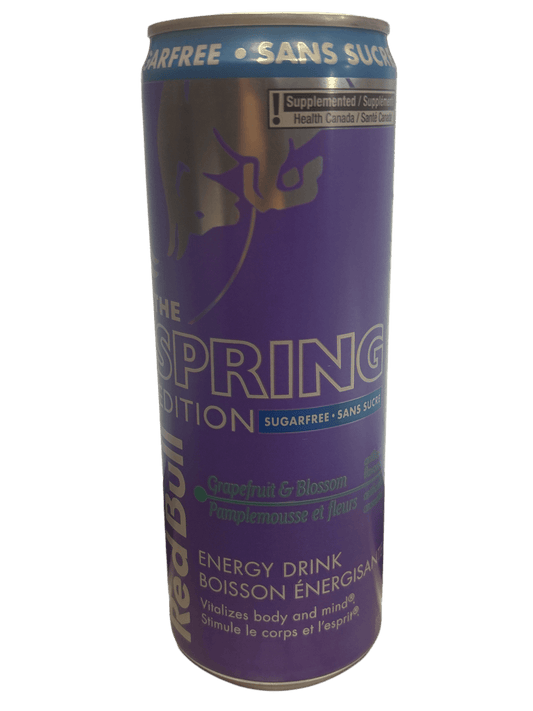 Red Bull Zero Sugar Grapefruit & Blossom Energy Drink 355ML - Canadian Edition - Jack Righteous