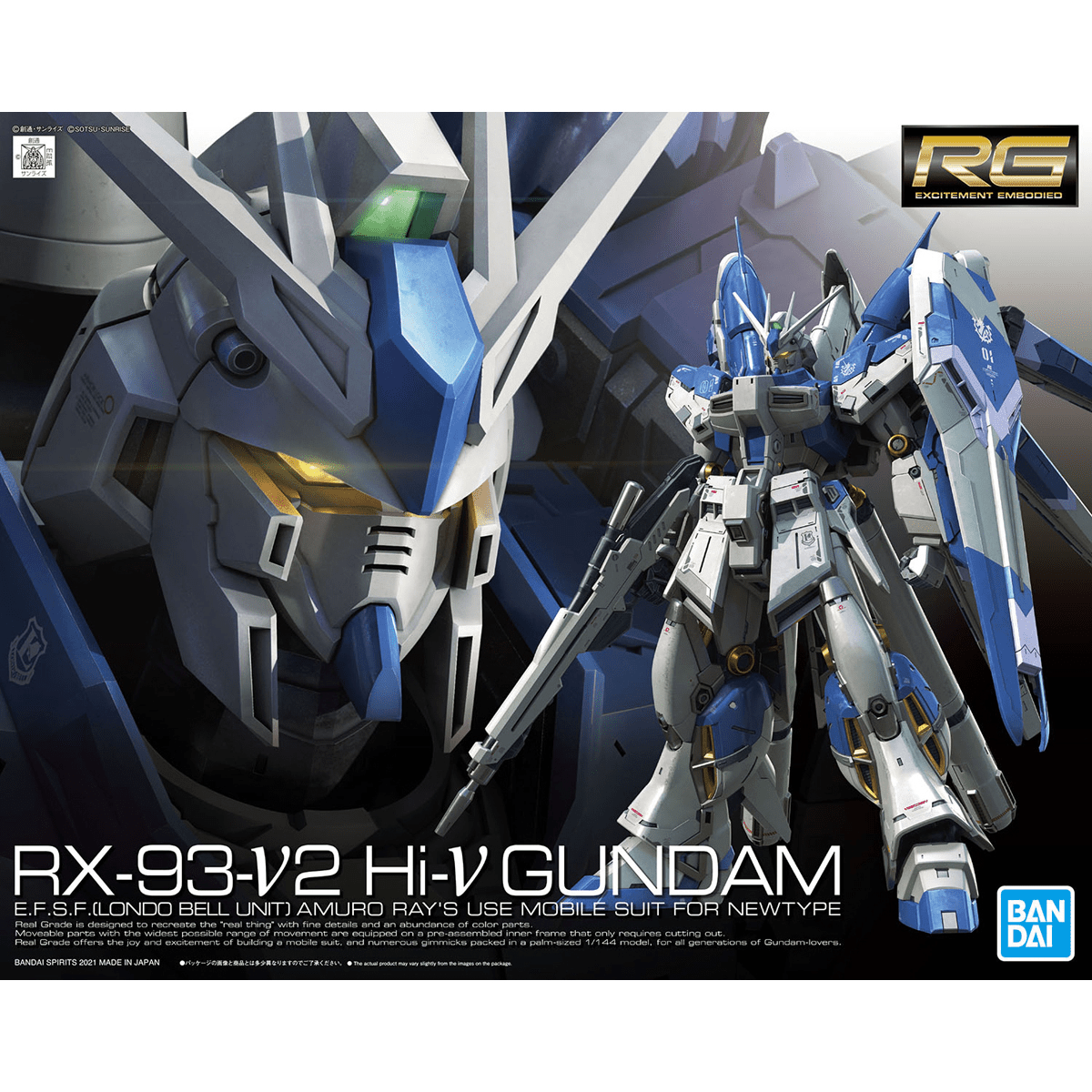 RG 1/144 Hi - Nu Gundam - Jack Righteous