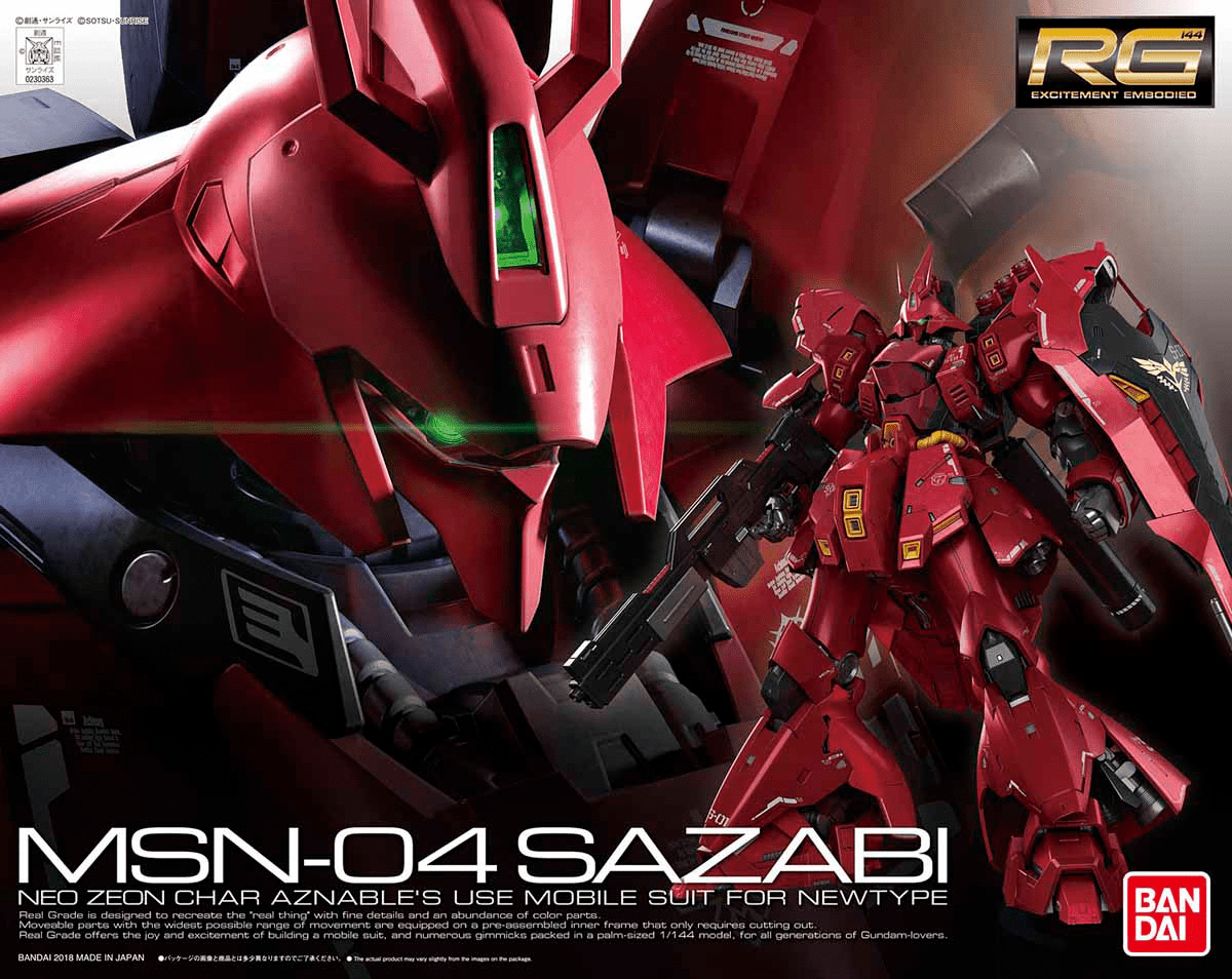 RG 1/144 Sazabi - Jack Righteous