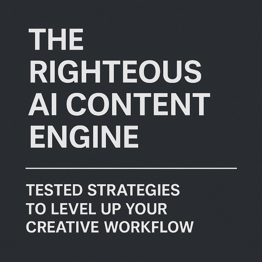 Righteous AI Content Engine – Monetize AI Writing Fast - Jack Righteous