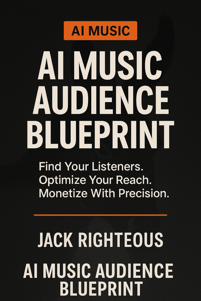 Righteous AI Music Monetization Blueprint: Build, Grow & Profit - Jack Righteous